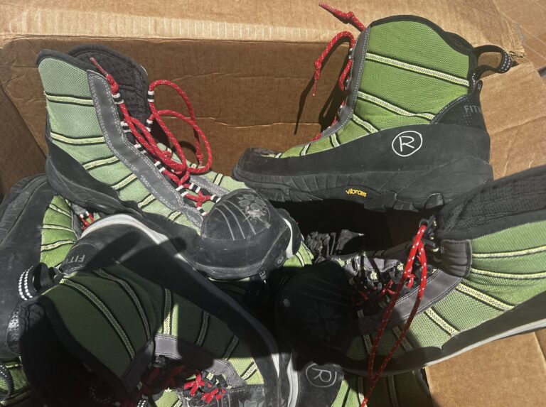 Received Generous Donation of Canyoneering Shoes from Zion Guru in Utah